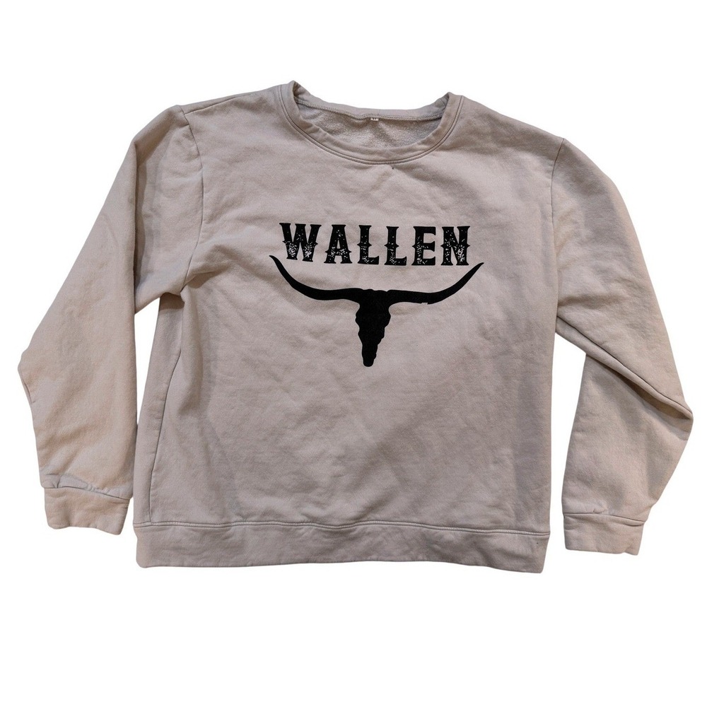 Morgan Wallen Sweatshirt‎ Women XL Country Music Concert Song Title Back Western